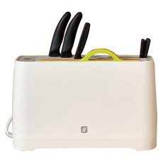 FIVE HOME 福爱屋 智能刀筷砧板滅菌機, UVC高效滅菌 70℃循環烘乾 米家APP控制, YSXDJ001HJTW