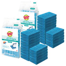 3M Scotch-Brite 百利 浴室清潔多效合一手把海綿補充包, 2個