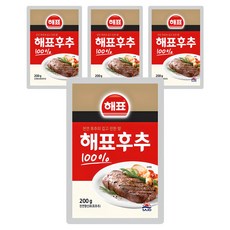 [해표] 순후추, 200g, 4개