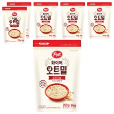 포스트 화이버 오트밀 오리지널 시리얼, 6개, 350g