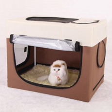 LIVING DUO 方形寵物乾燥室, 棕色, 1個