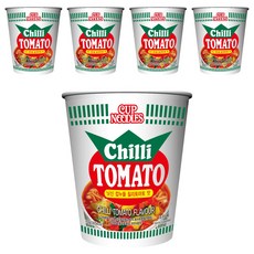 컵누들 칠리 토마토 70g, 5개