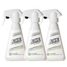 SKART 溫和潔淨織物除臭劑羅勒和橙花原創產品, 380ml, 3瓶, Bazil&Neroli