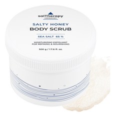 salTherapy 蜂蜜身體擦洗蜂蜜味, 500克, 1個