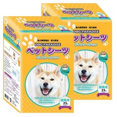 DOG PARADISE 寵物尿布 超吸收, L 90 x 60cm, 25片, 2包