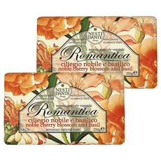 Nesti Dante 義大利手工皂 羅勒諾貝爾櫻花 250g, 2個
