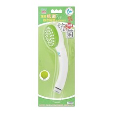 手易坊 炫麗抗菌蓮蓬頭把手 省水認證, 綠色, 1個