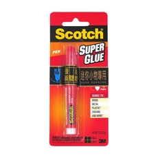 3M Scotch AD126P 迷你小物專用瞬間膠, 1個