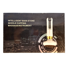 YOGEMDI 12段智能電動紅砭石刮痧儀 拔罐器, 1個, 白色