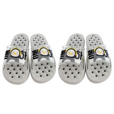 企鵝毛茸茸的浴室鞋, 2個