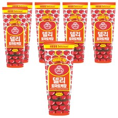 오뚜기 델리 토마토 케찹, 500g, 6개
