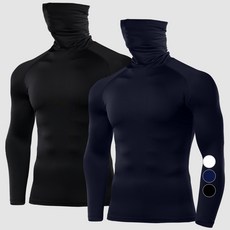 Armedes 男士面罩高領襯里長袖 AR-152 2 件