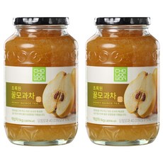 초록원 꿀모과차 액상차, 1kg, 2개