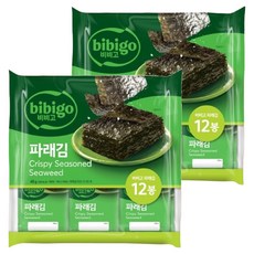 비비고 파래김 도시락김 12p, 48g, 2개