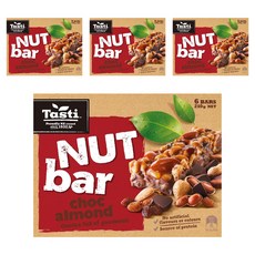 Tasti RichFarm Nuts堅果棒 巧克力杏仁口味, 210g, 4盒
