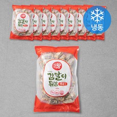 식자재왕 김말이튀김 매운맛 (냉동), 1kg, 10개