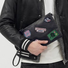 애드에딧 남성용 와펜 클러치백