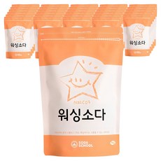 소다스쿨 워싱소다 세탁세제, 1kg, 30개