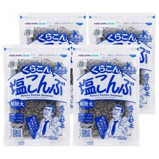 쿠라콘 시오 콘부 염장 다시마, 4개, 130g