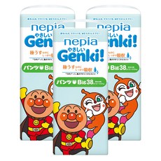 Genki nepia 王子 日本製麵包超人拉拉褲 12~22kg, XL, 114片
