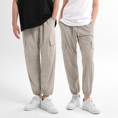 JHSTYLE 男女通用涼感彈力工裝束口褲 JHROK431