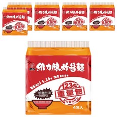 維力 辣炸醬麵重量包 123g, 24包