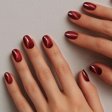 잇템샵 자석젤 네일팁 세트, 004레드자석, 1개