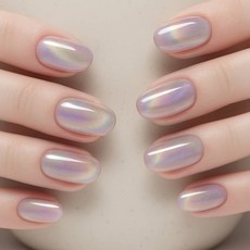 ItTem SHOP 磁吸凝膠美甲片組, 1 粉紅銀河, 5套