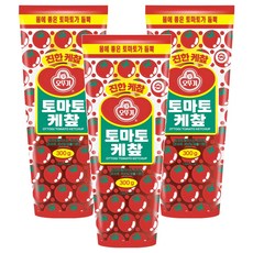 오뚜기 토마토 케챂, 300g, 3개