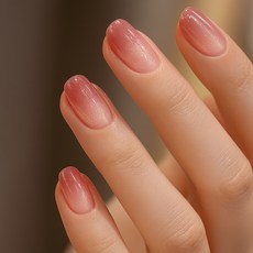 잇템샵 네일팁 그라데이션 컬렉션 숏 롱 디자인, 글림더스트, 1개