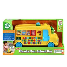 Leap Frog 小巴士 提把設計 字母發光 音樂模式, 動物字母發音, 1個