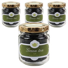 아름드레 유리병 녹차 세작, 30g, 4개, 1개입