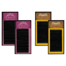 ELASIA 真絲睫毛 J捲, 0.15/9mm, 2組