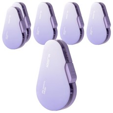 델리 누사인 그라데이션 수정테이프 5mm x 12m NS162, 그라데이션라벤더, 6개