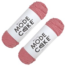 니뜨 모드케이크실 100g, 2개, 인디핑크
