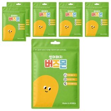 버즈몬 썸머패치 18매, 혼합색상, 6개 혼합색상, 6개