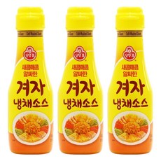 오뚜기 겨자냉채소스, 250g, 3개