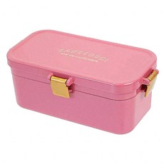 Sabu SANSSOUCI 鎖扣可微波便當盒 2層 720ml, 粉紅色, 1個