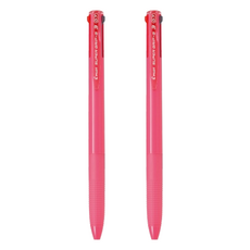 PILOT 百樂 超級G 3色筆 0.7mm, 粉紅色, 2支