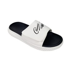 Crocodile 鱷魚 雙氣墊魔鬼氈休閒拖鞋, 270mm, 白色