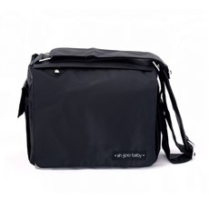 ah goo baby Grab&Go 親子包 尼龍材質, 寬12 x 長30 x 高25cm, 黑色