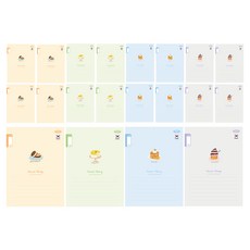 PENPIA 800 國小3-6年級筆記本 無主題, 通用 A, B, C, D(隨機出貨), 20個