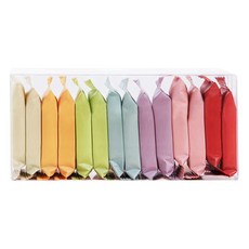 OMORY 糖果加厚壓縮潔膚巾, 玫瑰, 84g, 2組