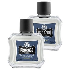 PRORASO 專業版鬍後乳 海洋麝香 100ml, 2瓶