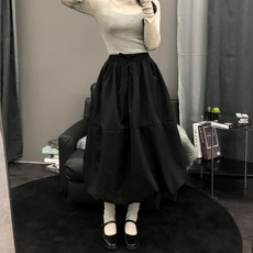 PEONIST 高腰A字蓬蓬裙