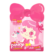 i'm pinky 貓咪造型保濕面膜 Set 10片 M號 19x18.6cm 適合8歲以上兒童, 1組