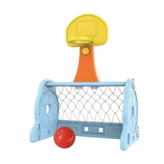 ToyMonarch 足球籃球架-chd-131, 藍色, 1入