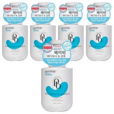 Purebble 嬰幼兒用泡沫多合一沐浴洗髮露, 5個, 500ml