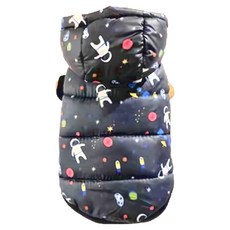 SassyDog 寵物外套 雙面, 太空人, 1件