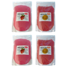 가정용 솜사탕기계 전용 맛깔 설탕 30인분 딸기향 300g + 오렌지향 300g 세트, 600g, 2세트